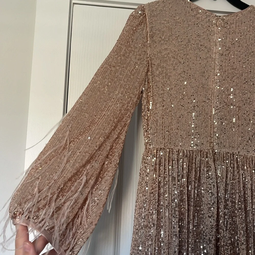 NWT Stunning Modest Formal Antonio Melani Dress sz 6 - Picture 4 of 4